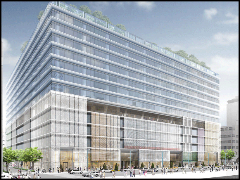 銀座シックスアクセス場所駐